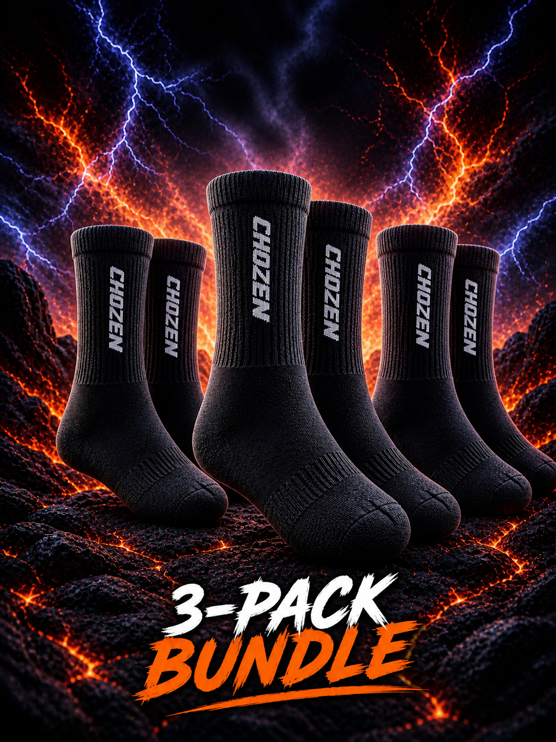 Performance Socks 3-Pack Bundle